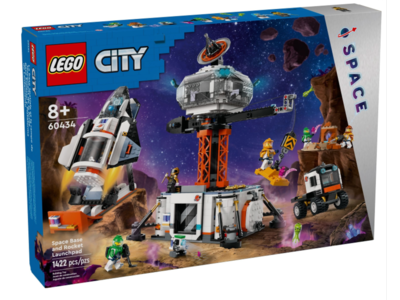 LEGO City 60434 Ruimtebasis en raketlanceringsplatform