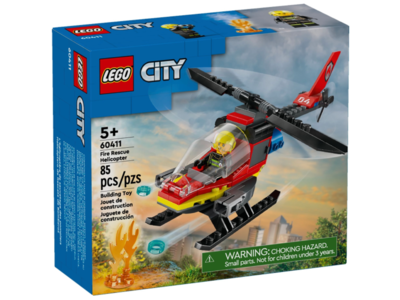 LEGO City 60411 Brandweerhelikopter