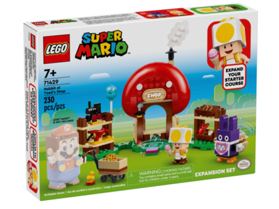 LEGO Super Mario 71429 Uitbreidingsset: Nabbit bij Toads winkeltje