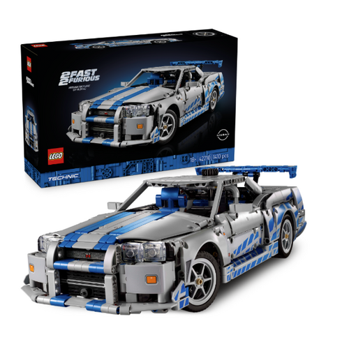 LEGO Technic 42210 2 Fast 2 Furious Nissan Skyline GT-R (R34) auto