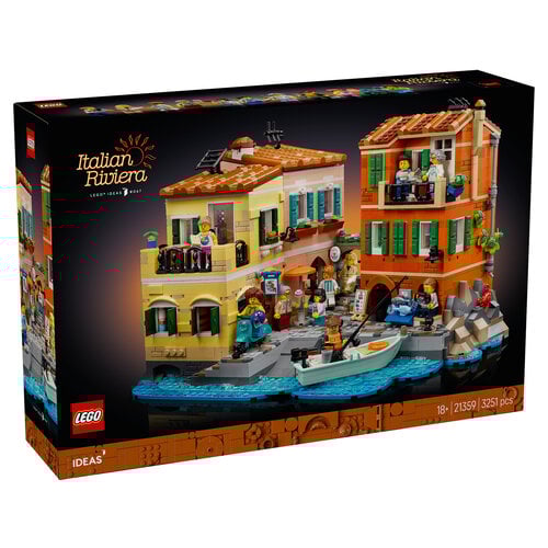 LEGO Ideas 21359 Italiaanse Rivièra LEGO Ideas 21359 Italiaanse Rivièra