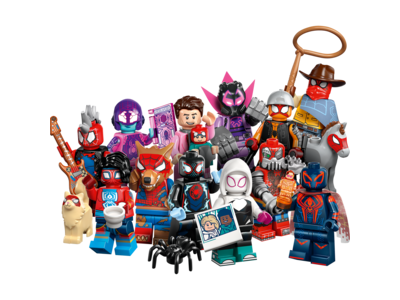 LEGO Minifiguren 71050 Spider-Man: Across the Spider-Verse Complete Serie