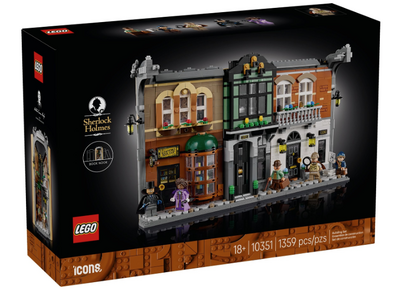 LEGO Icons 10351 Boekensteun: Sherlock Holmes