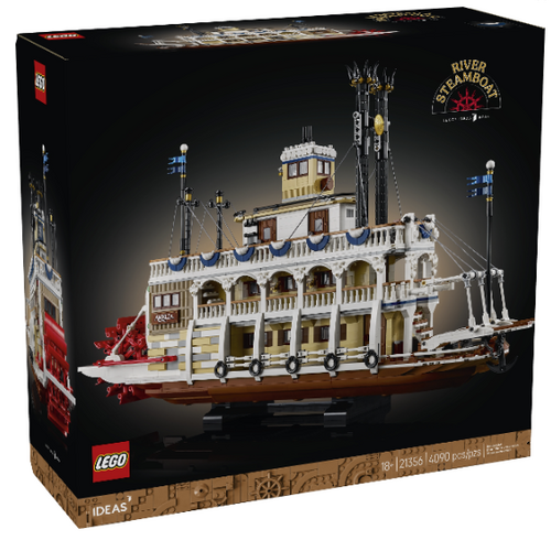 LEGO Ideas 21356 Stoomboot