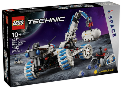 LEGO Technic 42211 Lunar Outpost maanrover ruimtevoertuig