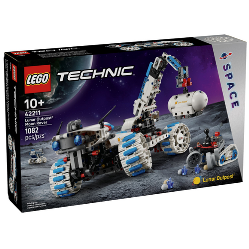 LEGO Technic 42211 Lunar Outpost maanrover ruimtevoertuig