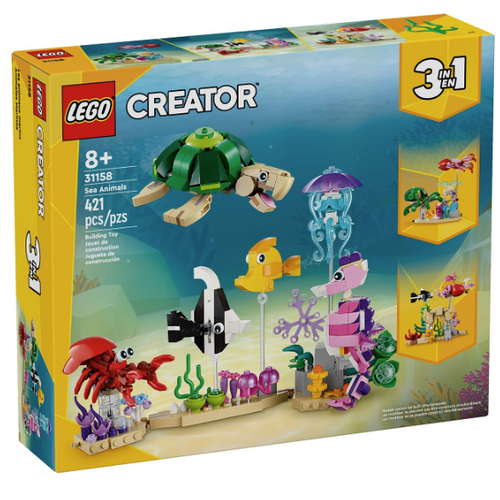 LEGO Creator 3in1 31158 Zeedieren LEGO Creator 3in1 31158 Zeedieren