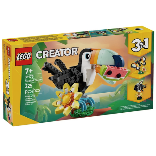 LEGO Creator 3 in 1 31173 Wilde dieren: tropische toekan LEGO Creator 3 in 1 31173 Wilde dieren: tropische toekan