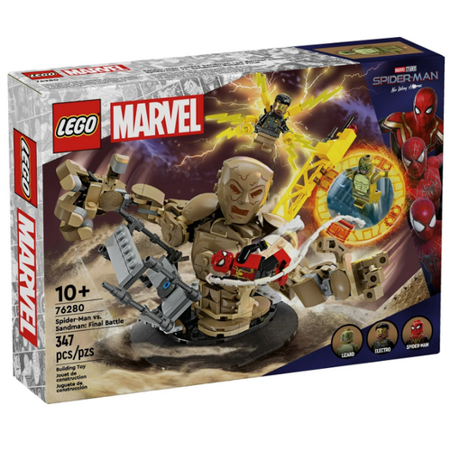 LEGO Super Heroes Spiderman 76280 Spider-Man vs. Sandman: Eindstrijd