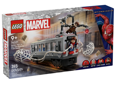 LEGO MARVEL 76321 Spider-Man vs. Doc Ock metroscène