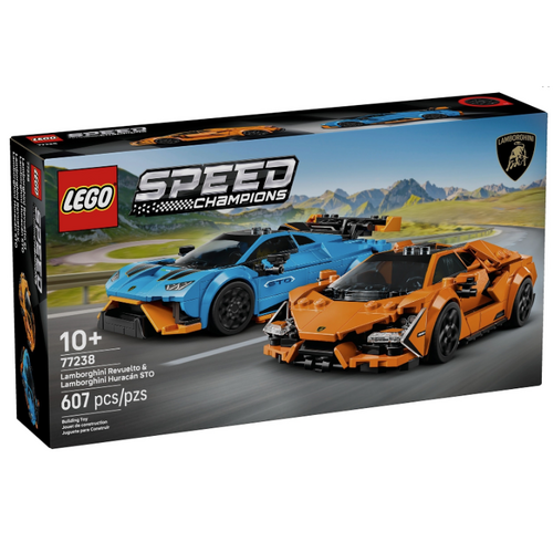 LEGO Speed Champions 77238 Lamborghini Revuelto en Huracán STO