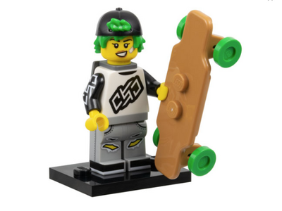 LEGO Minifiguren 71048-07 Serie 27 Longboarder