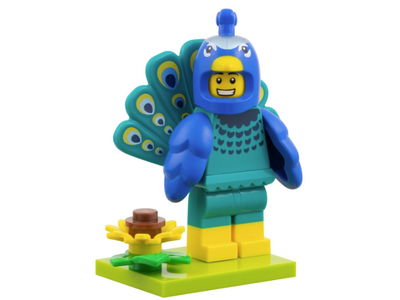 LEGO Minifiguren  71051-01 Serie 28 Peacock Costume Fan