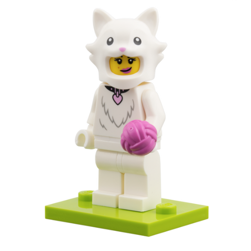 LEGO Minifiguren 71051-02 Serie 28 Fluffy Cat Costume Fan