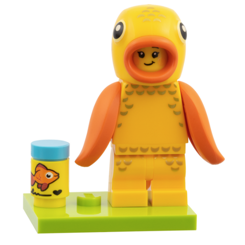 LEGO Minifiguren 71051-03 Serie 28 Goldfish Costume Fan