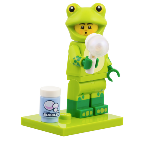 LEGO Minifiguren 71051-05 Serie 28 Frog Costume Fan