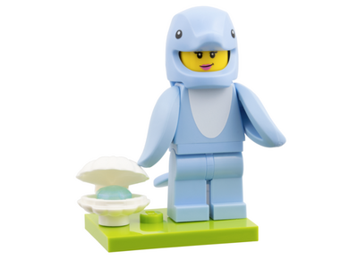 LEGO Minifiguren 71051-09 Serie 28 Dolphin Costume Fan