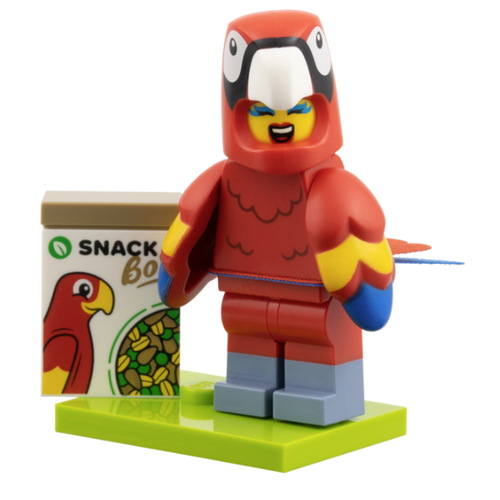 LEGO Minifiguren 71051-12 Serie 28 Parrot Costume Fan