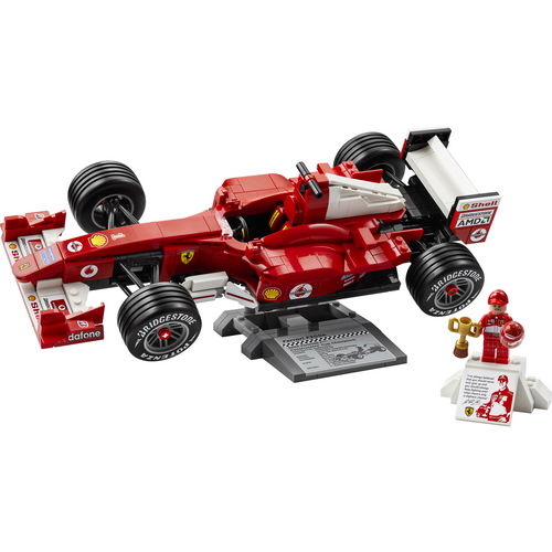 LEGO Icons 11375 Ferrari F2004 en Michael Schumacher
