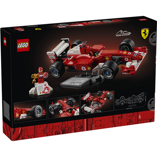 LEGO Icons 11375 Ferrari F2004 en Michael Schumacher
