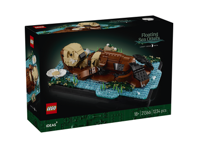 LEGO Ideas 21366 Drijvende zeeotters