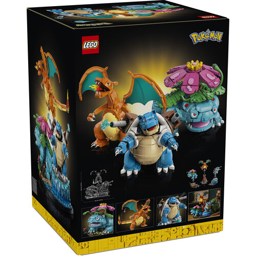 LEGO Pokemon 72153 Venusaur, Charizard en Blastoise