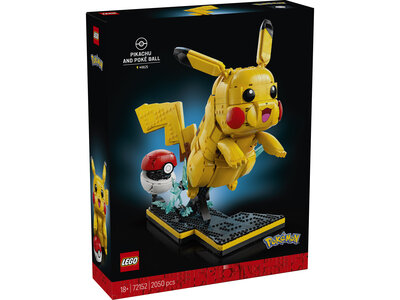 LEGO Pokemon 72152 Pikachu en Pokéball