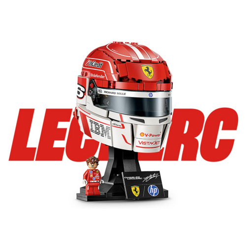 LEGO Editions 43014 Scuderia Ferrari HP helm van Charles Leclerc