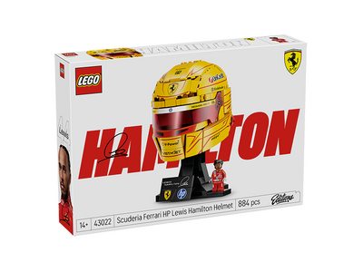 LEGO Editions 43022 Scuderia Ferrari HP helm van Lewis Hamilton