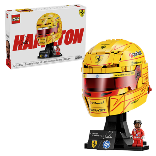 LEGO Editions 43022 Scuderia Ferrari HP helm van Lewis Hamilton