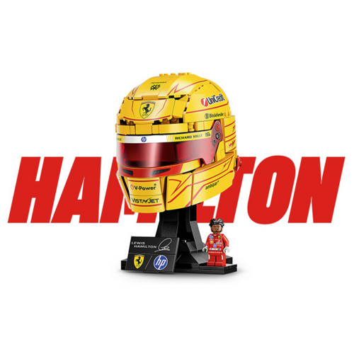 LEGO Editions 43022 Scuderia Ferrari HP helm van Lewis Hamilton
