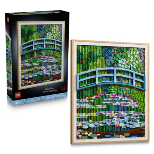 LEGO Art 31220 Claude Monet – Brug over een vijver met waterlelies