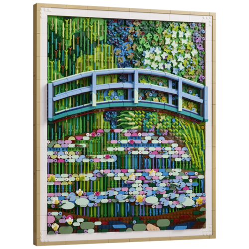 LEGO Art 31220 Claude Monet – Brug over een vijver met waterlelies