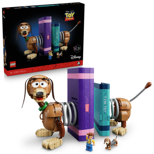 LEGO Disney 43301 Toy Story Slinky Hond boekensteunen