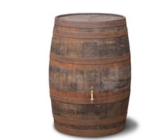 Meuwissen Agro Regenton Whisky vat - 195 liter - Geborsteld
