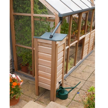 De Wiltfang Regenton cederhout - 100 Liter