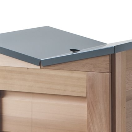 De Wiltfang Regenton cederhout - 100 Liter