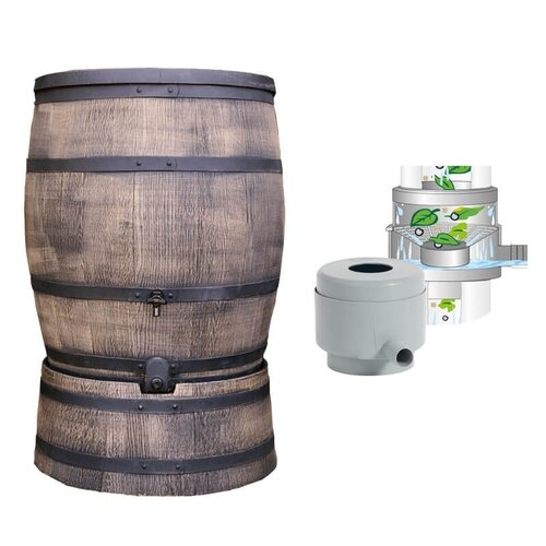 Roto Regentonset Roto 350 liter + Voet + Vulautomaat