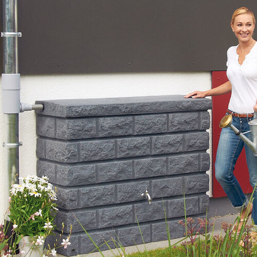 Garantia Rocky Muurton - 400 liter - Antraciet