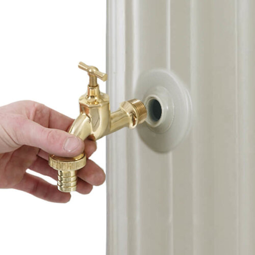 Garantia Regenton Column Muur - 550 liter - Zandbeige