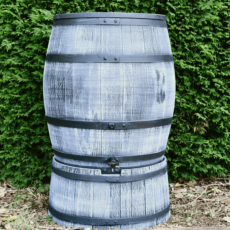 Roto Regentonset Roto 240 liter + voet + vulautomaat - Grijs