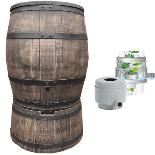 Roto Regentonset Roto 240 liter + voet + vulautomaat