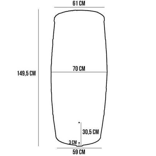 Roto Roto Regenton - 500 liter