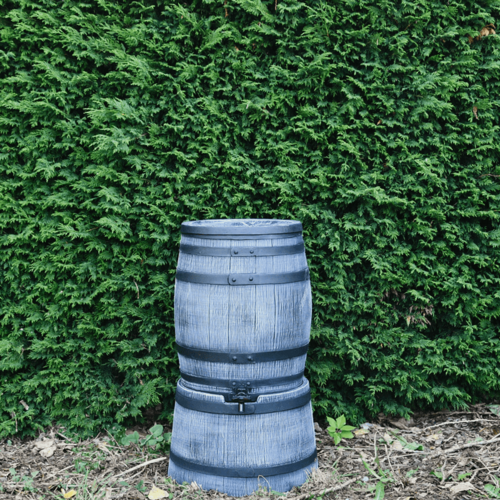 Roto Regentonset Roto 50 liter + voet - Grijs