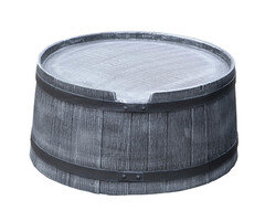 Roto Roto Regenton Voet - 240 Liter - Grijs