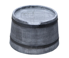 Roto Roto Regenton Voet - 50 Liter - Grijs