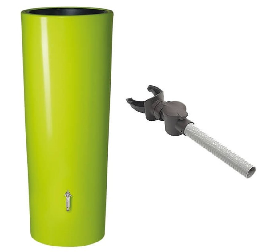 Regenton 2 in 1 - 350 Liter - Apple + Vulautomaat