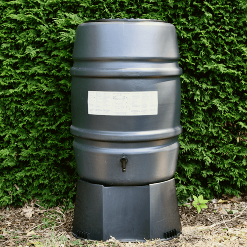 Harcostar Regentonset Harcostar - 168 Liter Antraciet + Voet