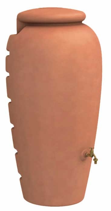 Garantia Regenton Amphore wand 350 liter - Terracotta