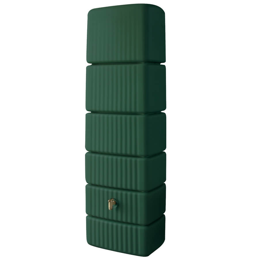 4Rain Regenton Slim Groen 350 liter